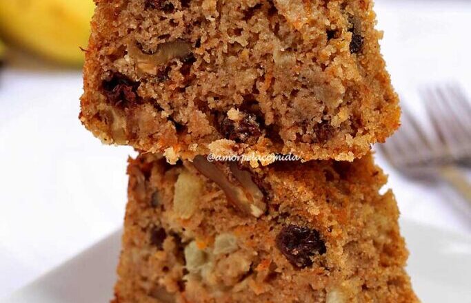 Delicioso bolo saudável: receita sem açúcar, trigo e leite