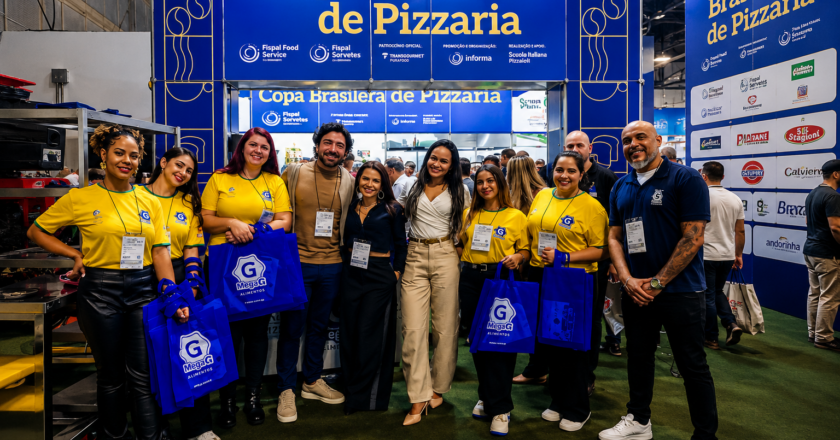 MegaG e Senhor Pizza fortalecem o mercado de pizzarias durante a Copa Brasileira de Pizzaria na Fispal